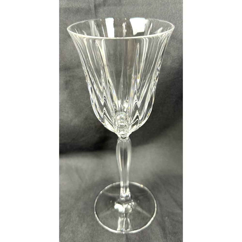 Noritake VENDOME Crystal Water Goblet Vintage Retired 8 5/8" Stunning!